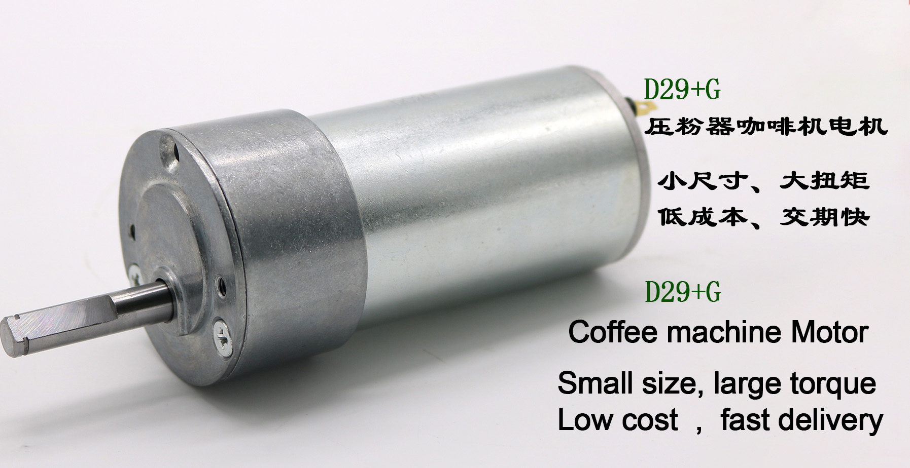 D29+G Coffee powder press DC motor